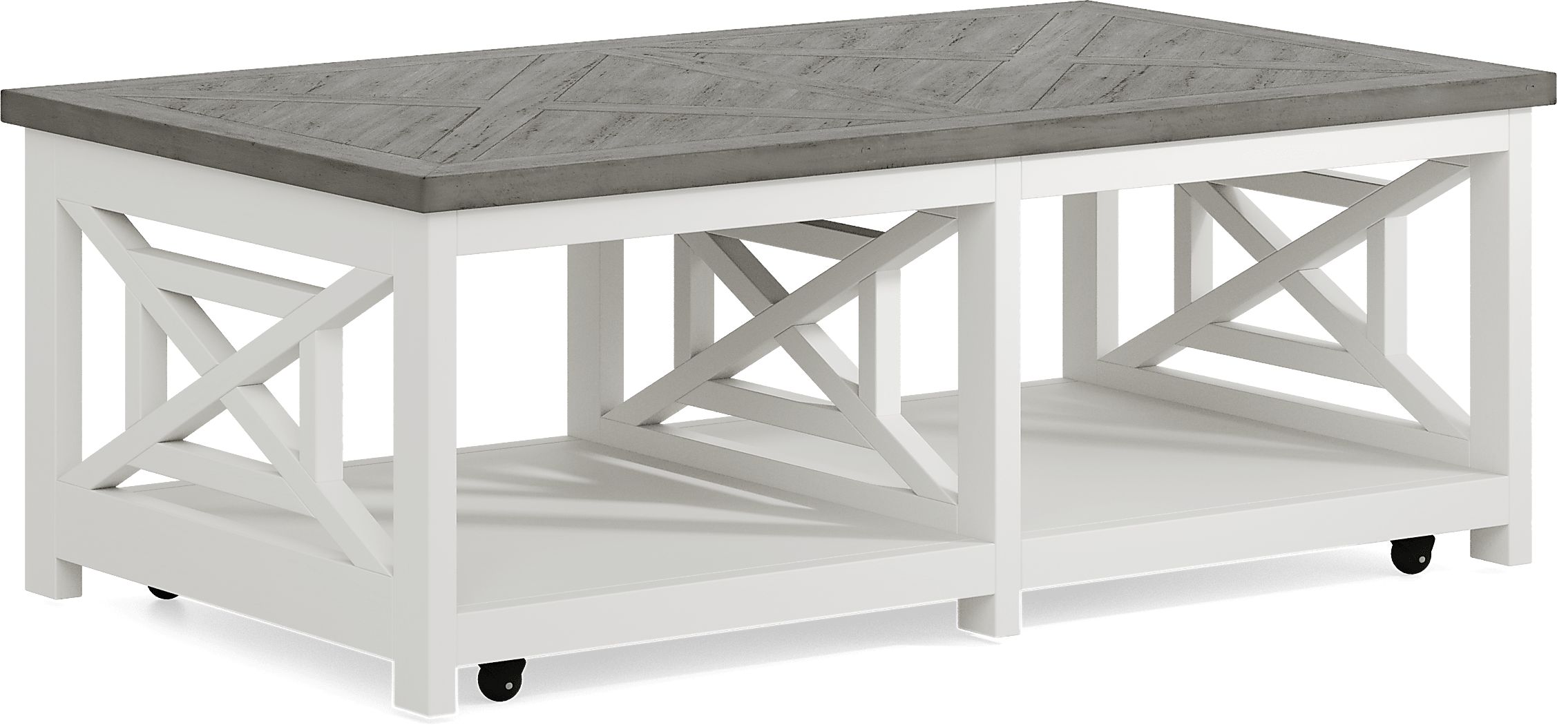 Danusa White Cocktail Table