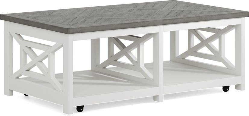 Danusa White Cocktail Table