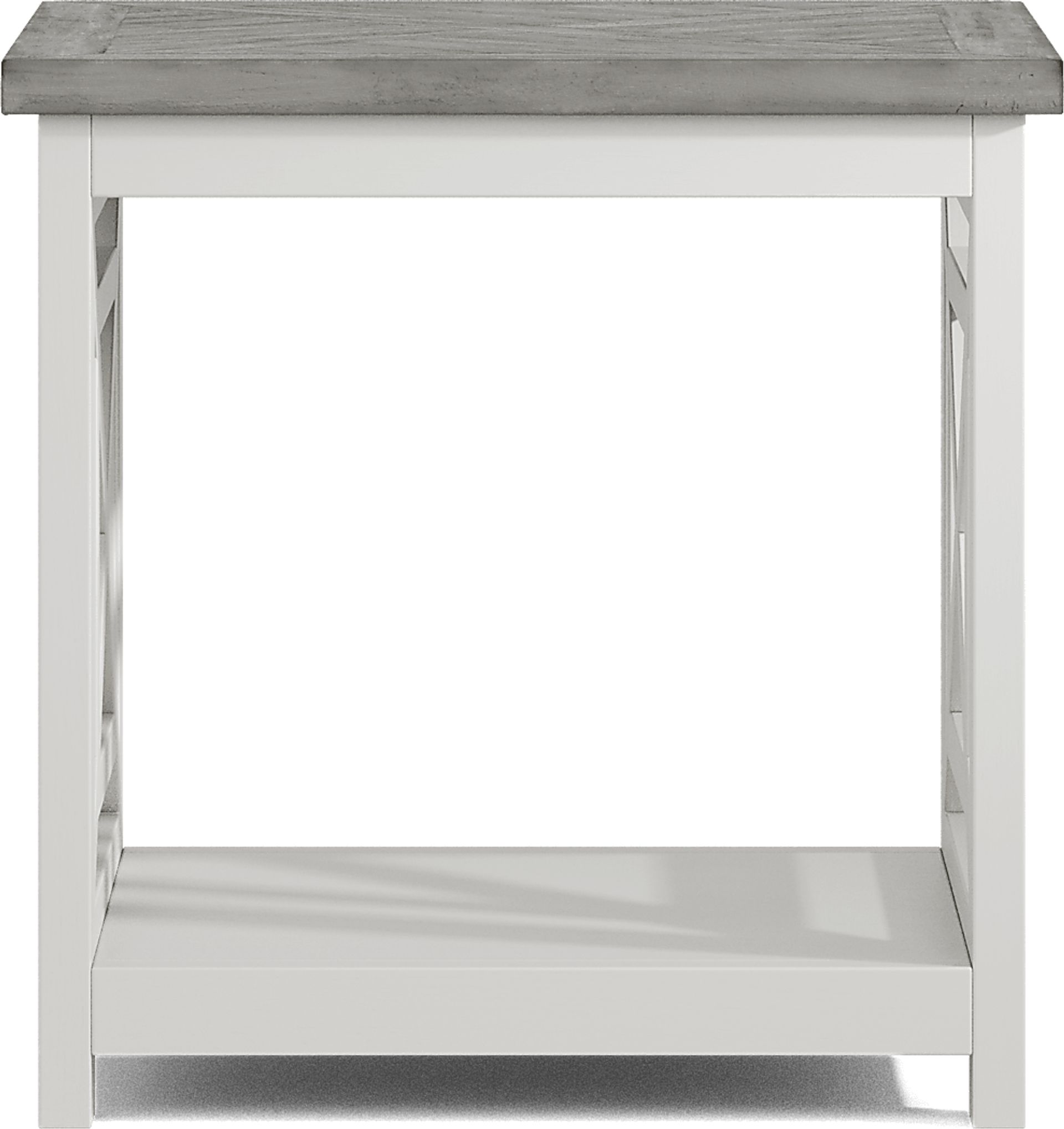 Danusa White End Table - Image 2