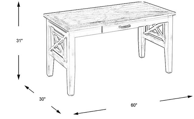 Dimension Image. Please refer to the Dimension Tab on this page for dimension details.