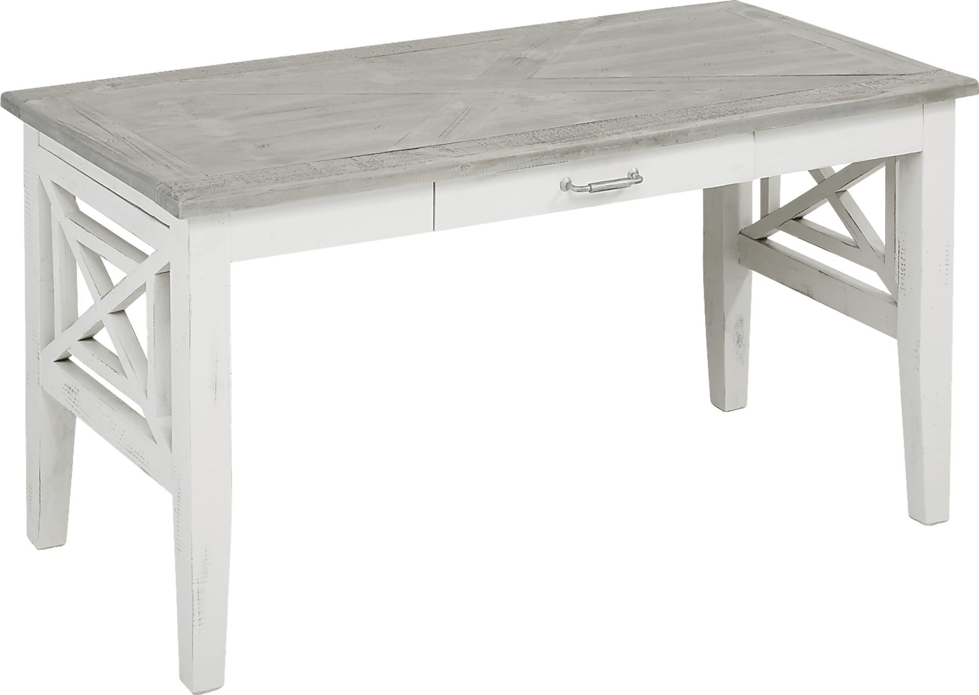 Danusa White Writing Desk - Image 1