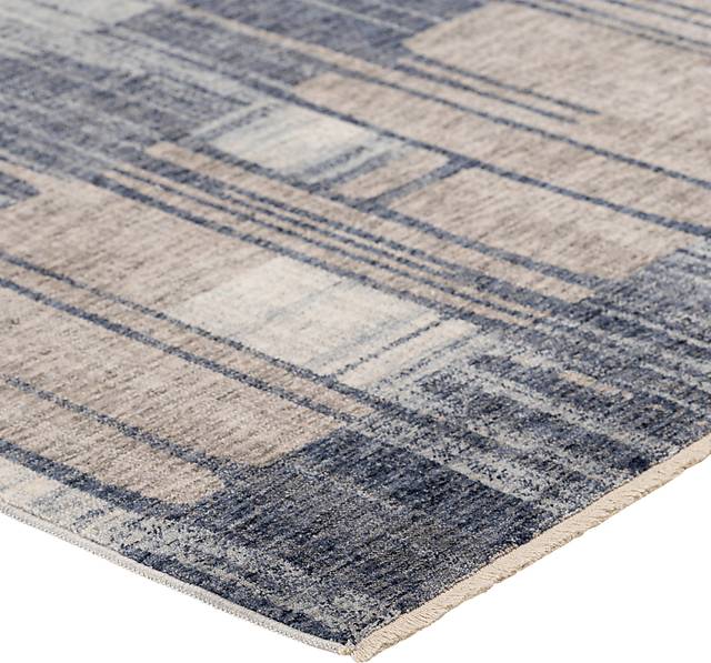 Daolia Navy 7'10 x 10' Rug - Thumbnail - Image 2