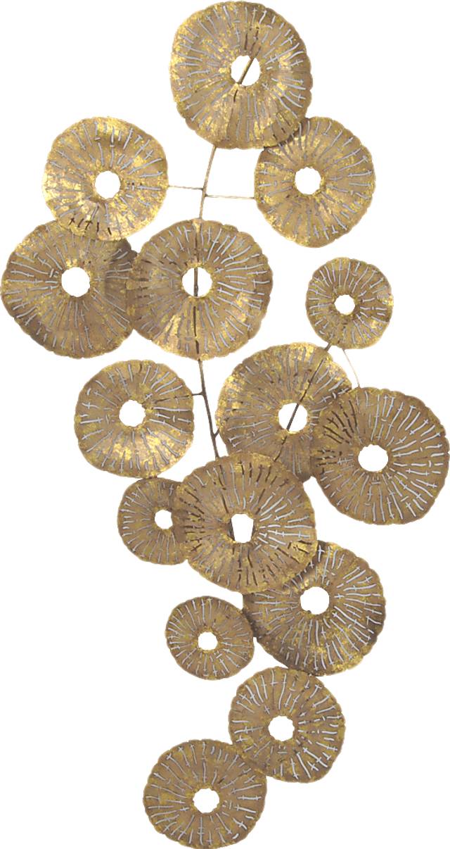 Daone Gold Wall Decor - Thumbnail - Image 1