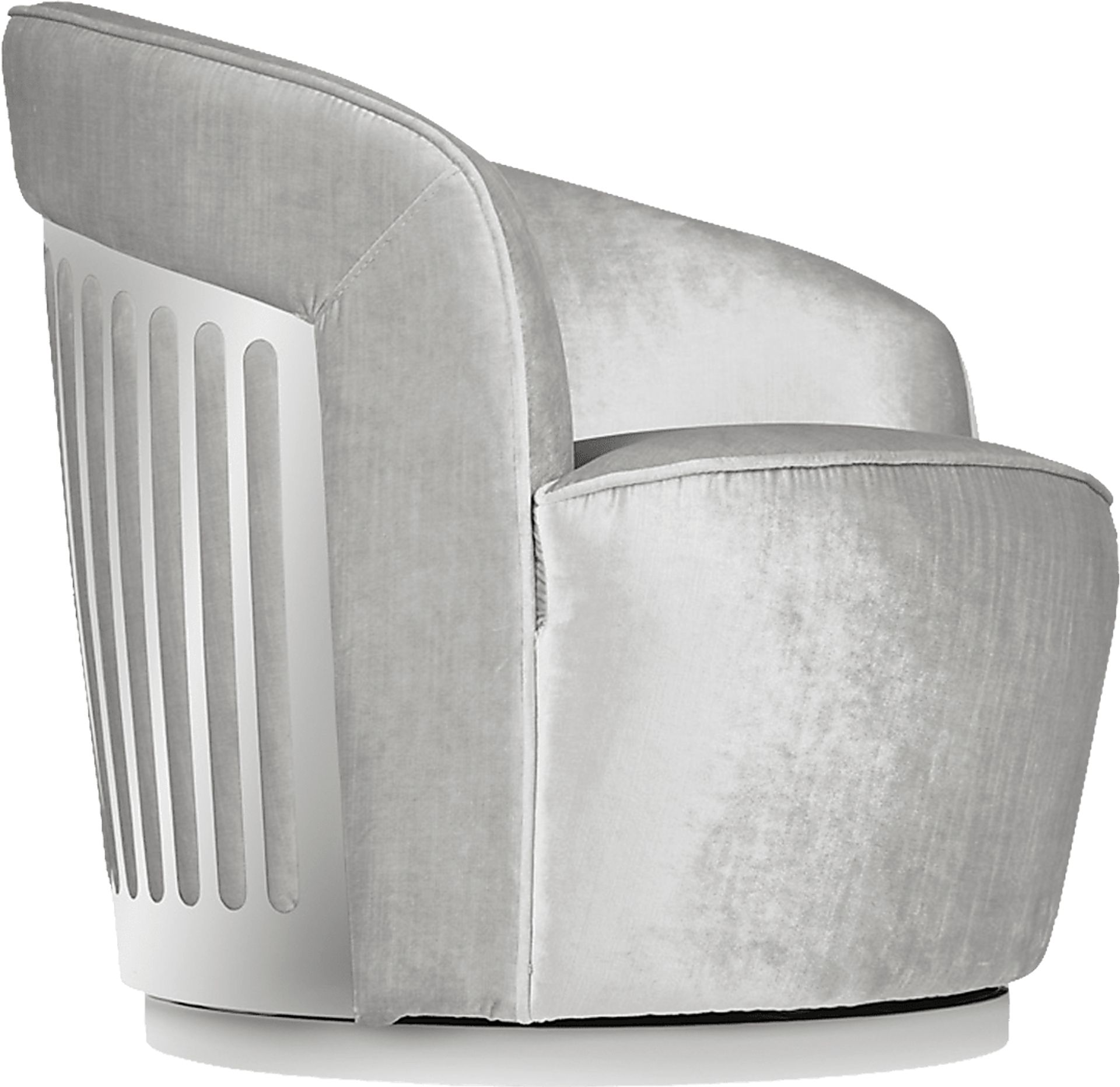 Daphane Gray Accent Chair - Image 3