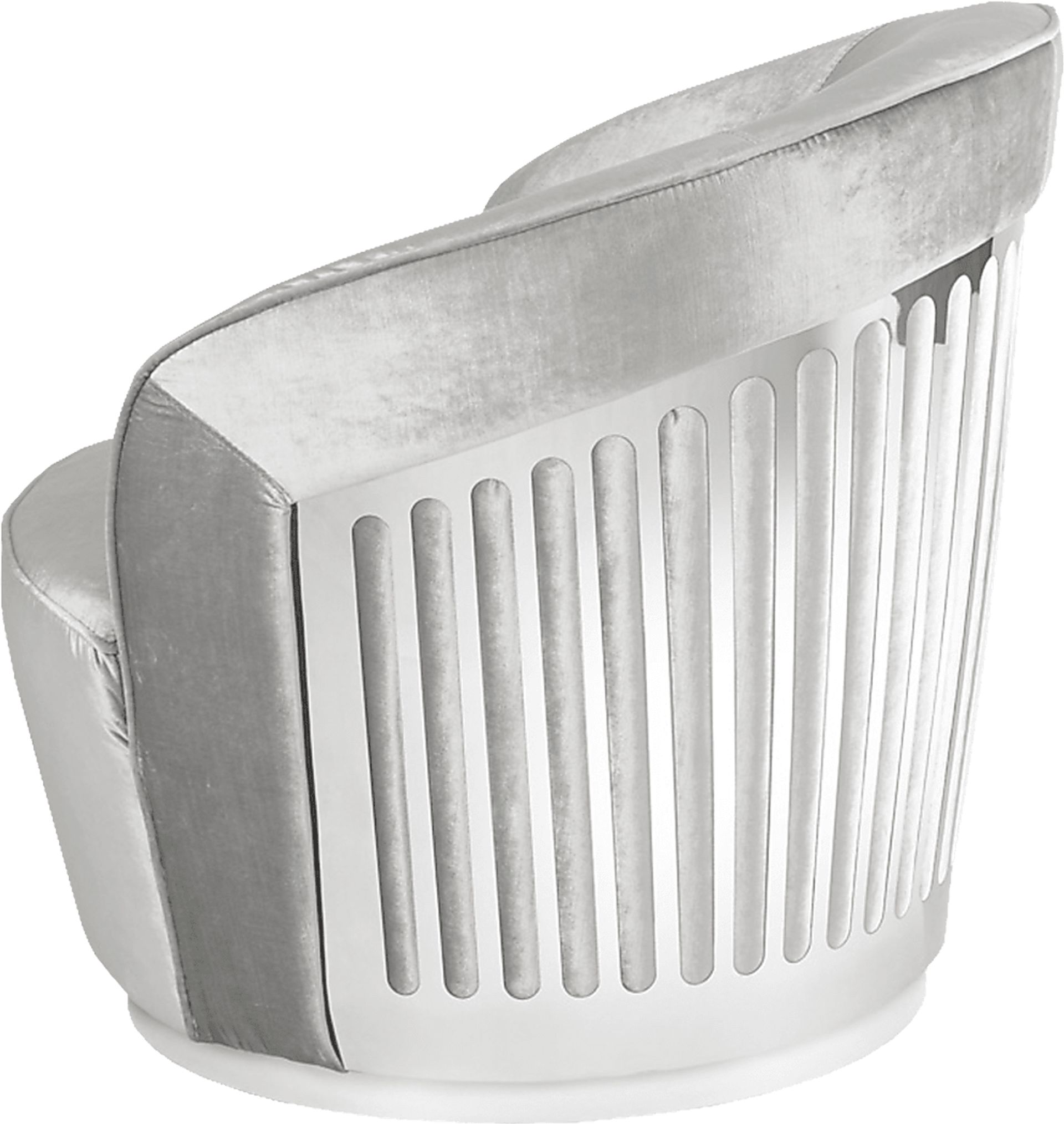 Daphane Gray Accent Chair - Image 4