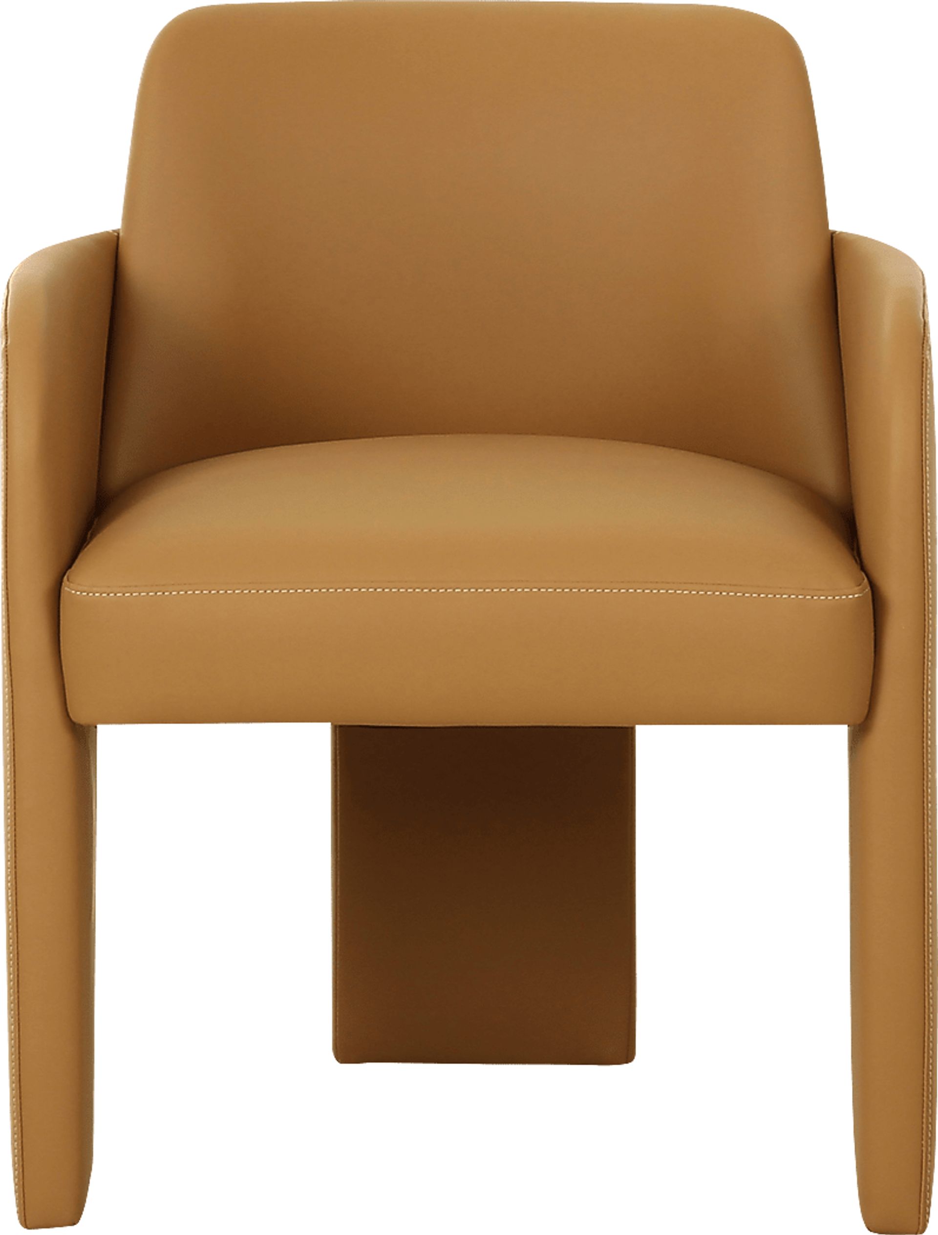 Daphia Tan Arm Chair - Image 3