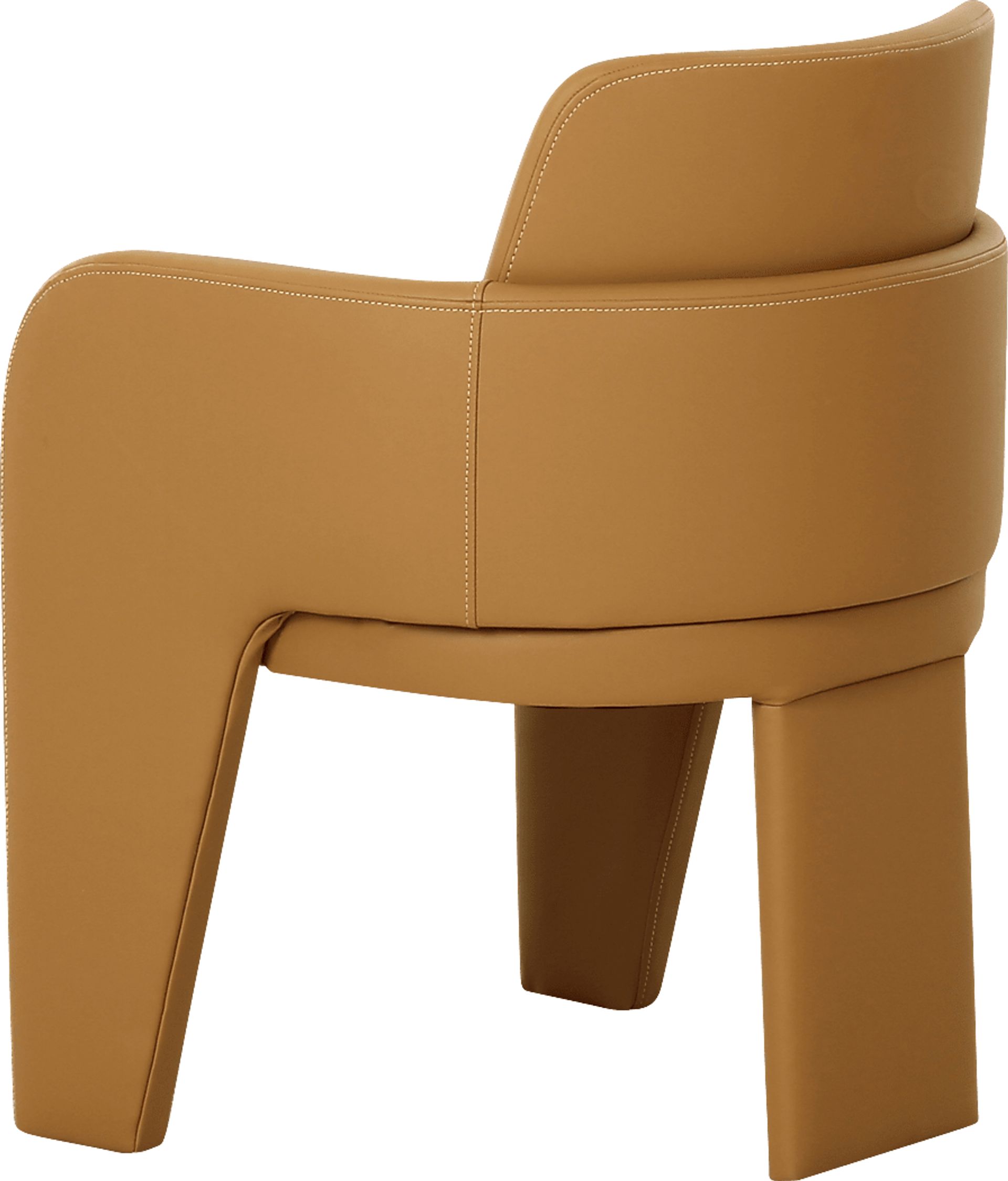 Daphia Tan Arm Chair - Image 4
