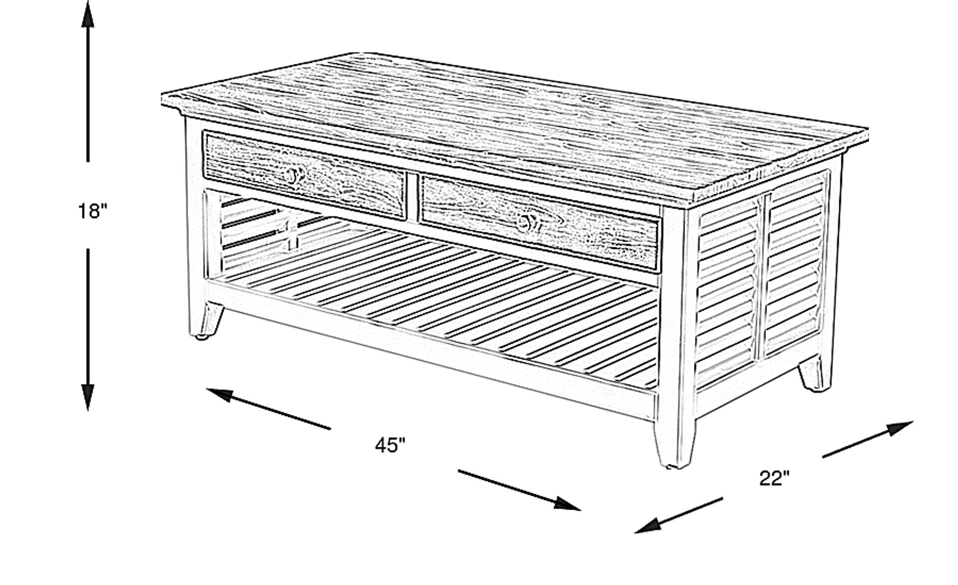 Dimension Image. Please refer to the Dimension Tab on this page for dimension details.