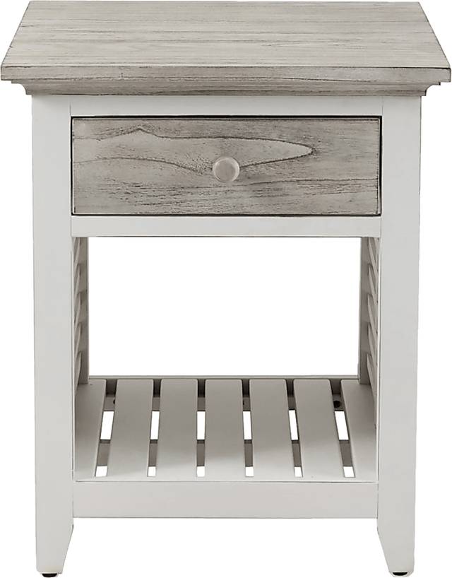 Daphne Gray End Table - Thumbnail - Image 2