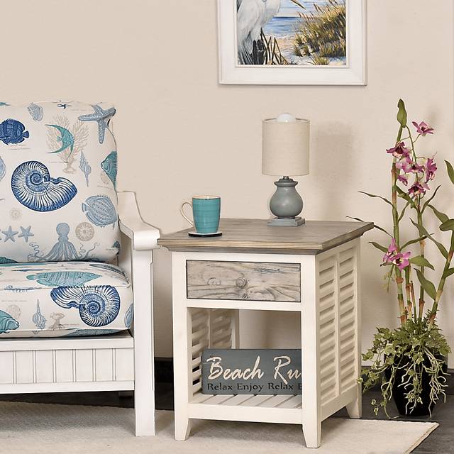 Daphne Gray End Table - Thumbnail - Image 3