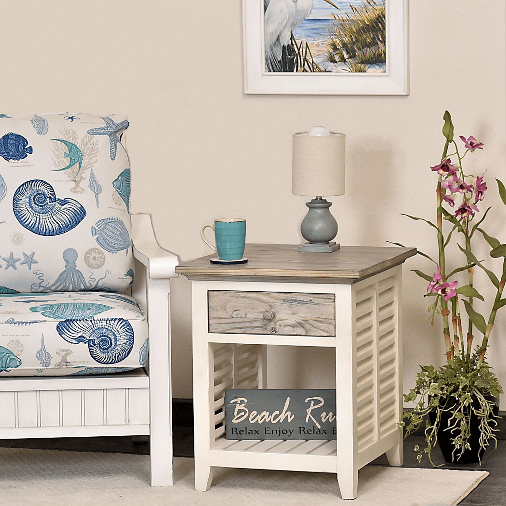 Daphne Gray End Table - Image 3