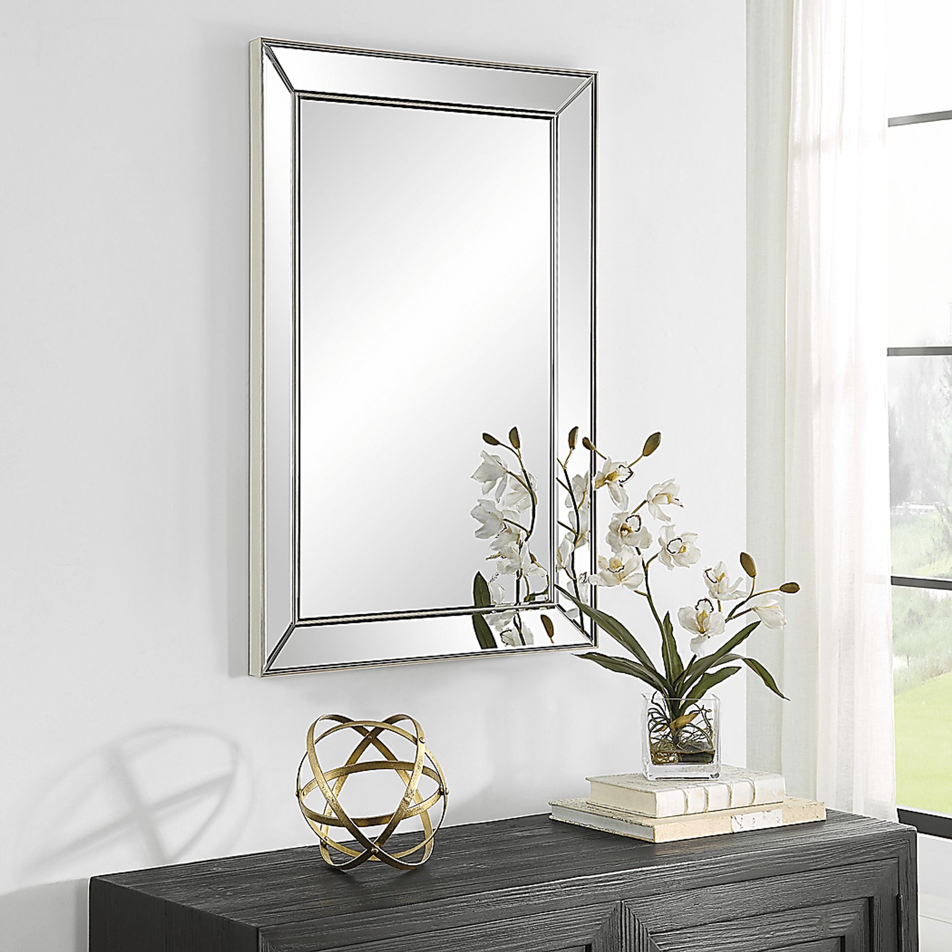 Daphnea Silver Mirror - Image 3