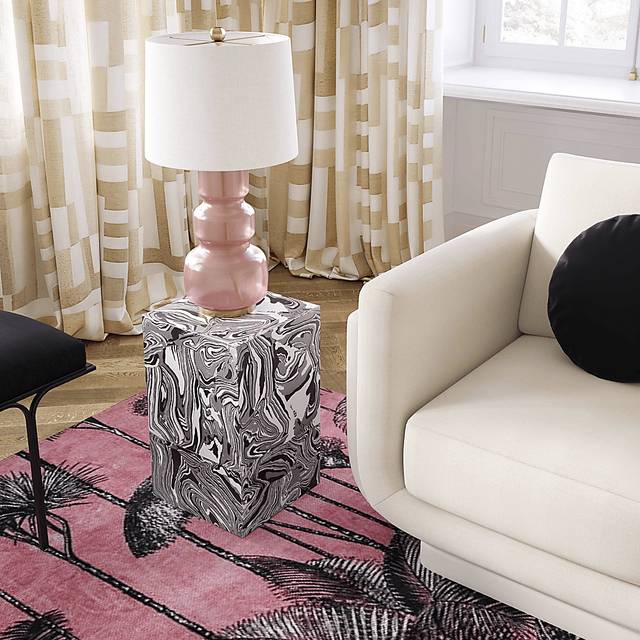 Dapplegray II Gray Accent Table - Thumbnail - Image 2