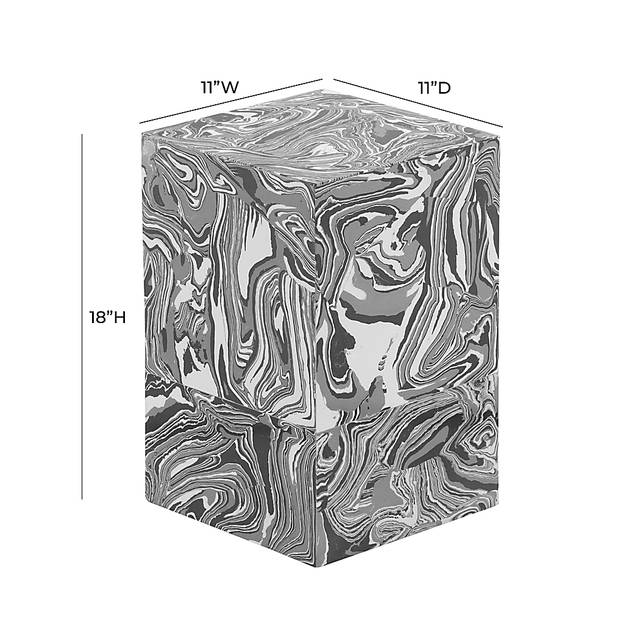 Dapplegray II Gray Accent Table - Thumbnail - Image 6