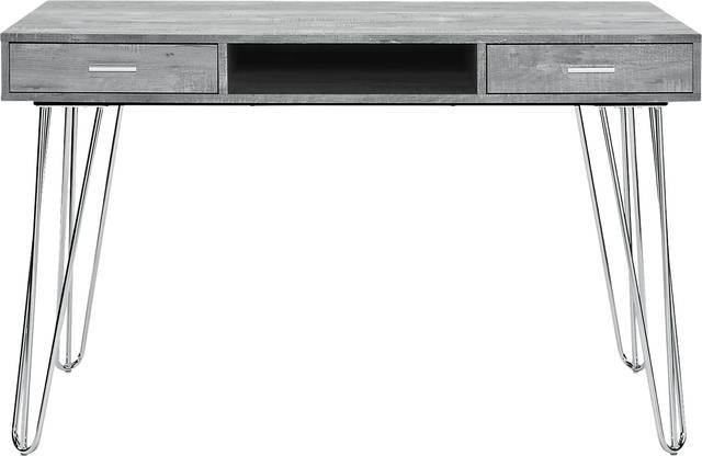 Daradele Gray Desk - Thumbnail - Image 4