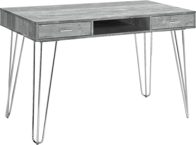 Daradele Gray Desk - Thumbnail - Image 1