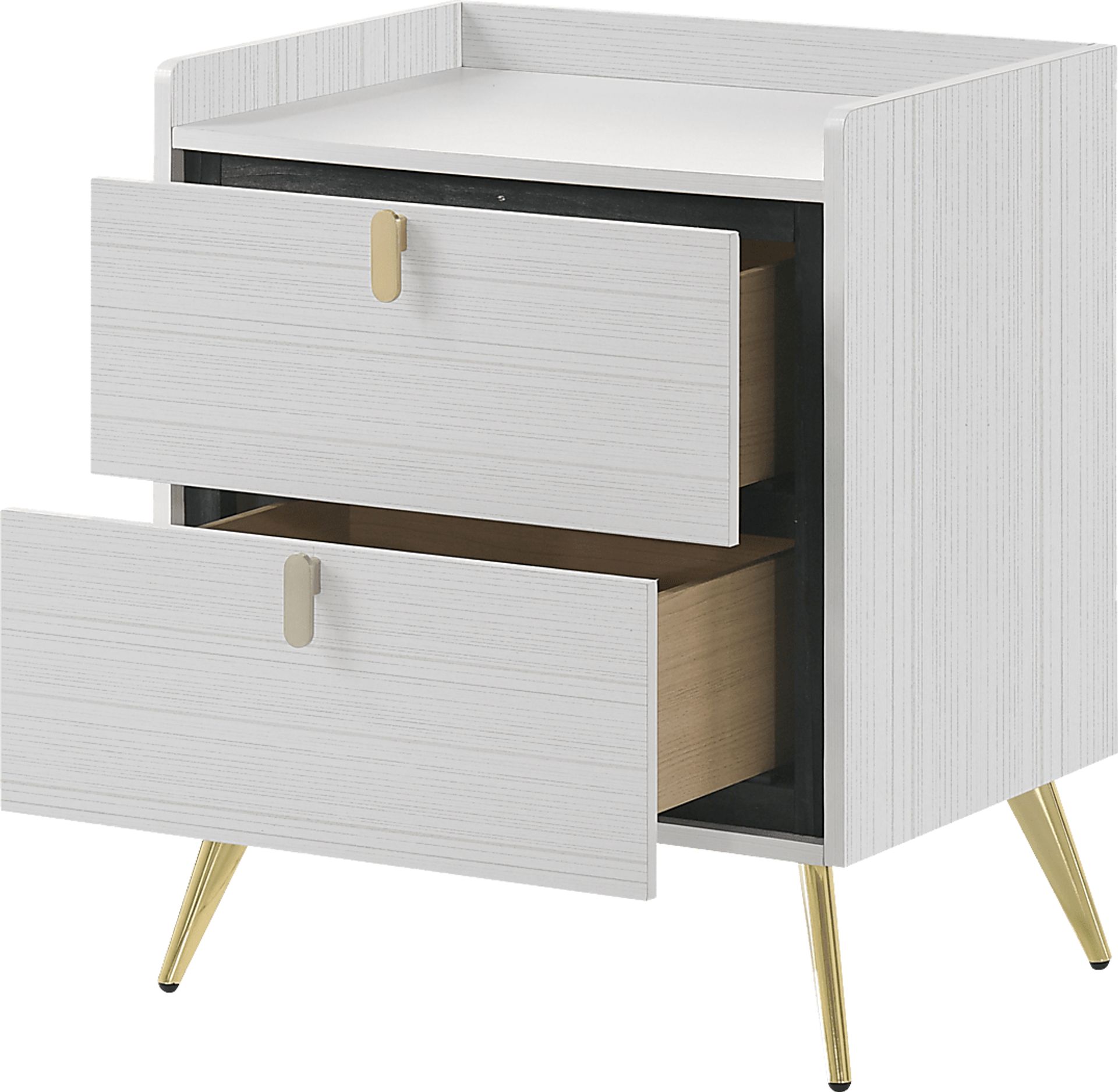 Daralyn White Nightstand - Image 3