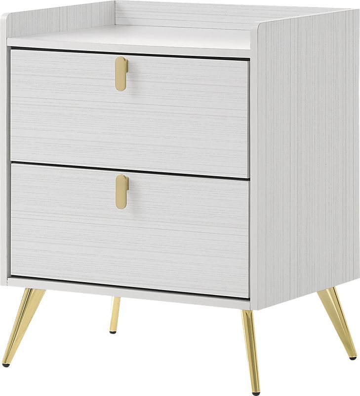 Daralyn White Nightstand