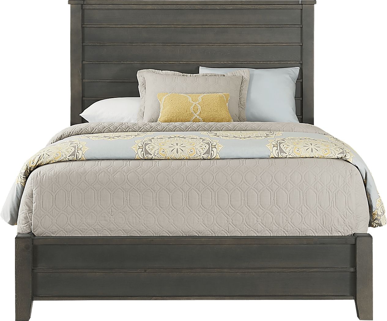 Darby Brook Dark Gray 3 Pc Queen Bed Rooms To Go