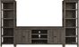Darby Brook Dark Gray 3 Pc Wall Unit with 80 in. Console