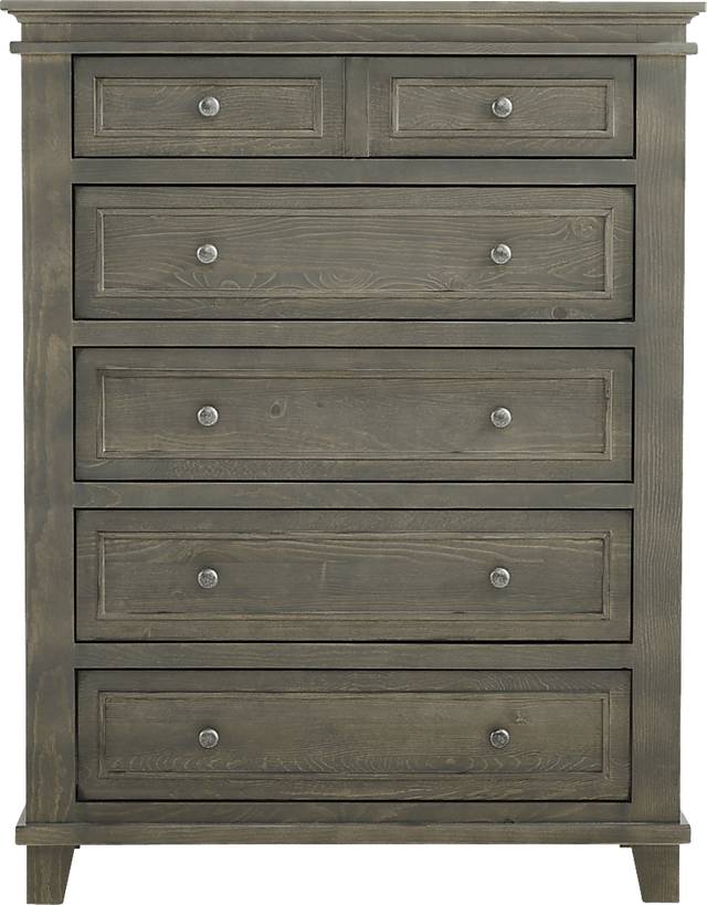 Darby Brook Dark Gray Chest - Thumbnail - Image 1