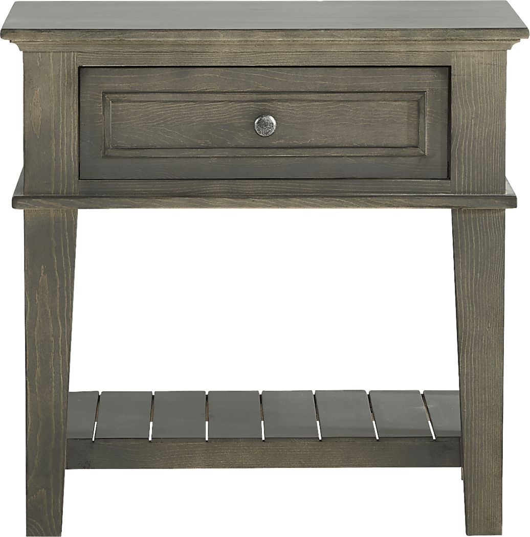 Darby Brook Dark Gray Nightstand Rooms To Go