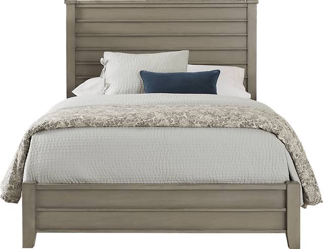 Darby Brook Light Gray 5 Pc Queen Bedroom - Thumbnail - Image 2