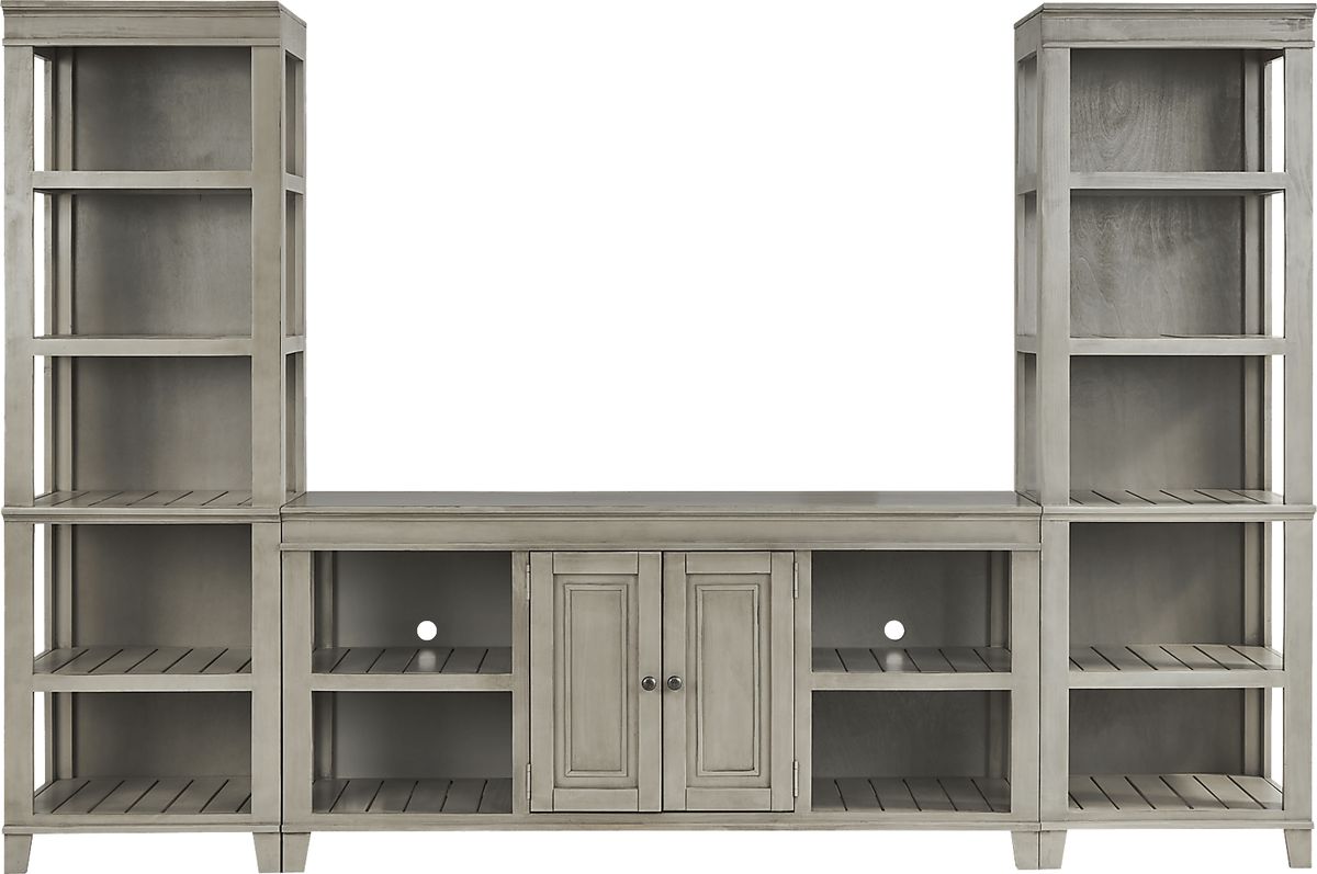 Darby Brook 3 Pc Light Gray Console | Rooms to Go