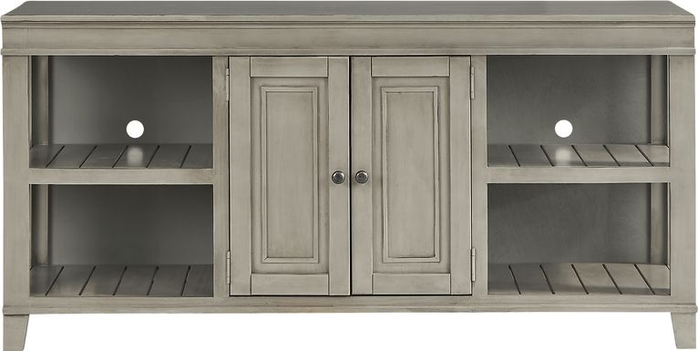 Darby Brook Light Gray 66 in. Console