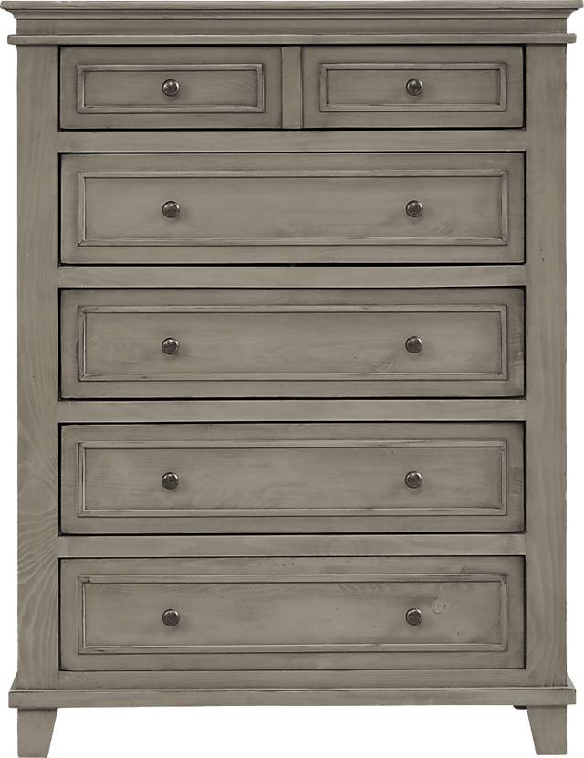 Darby Brook Light Gray Chest - Thumbnail - Image 1