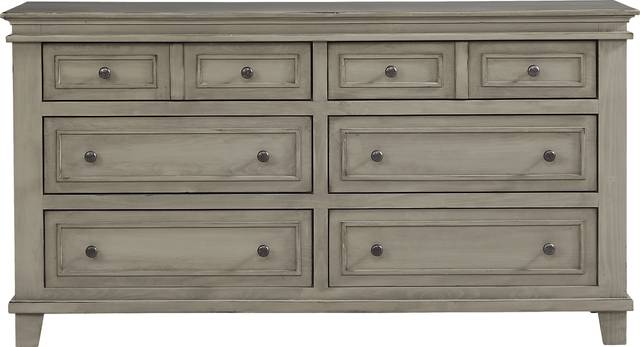 Darby Brook Light Gray 5 Pc Queen Bedroom - Thumbnail - Image 5