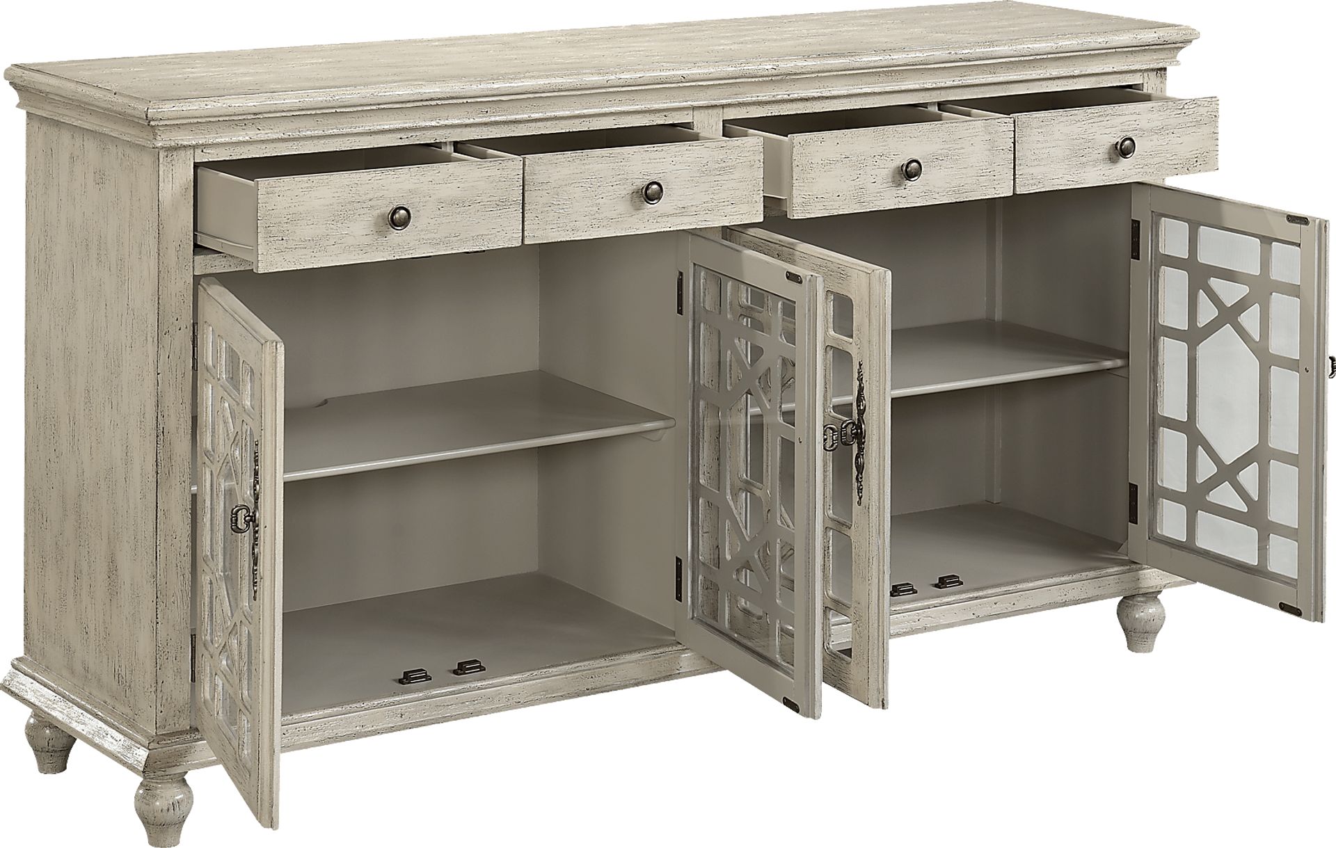 Darbywine Ivory Credenza - Image 3