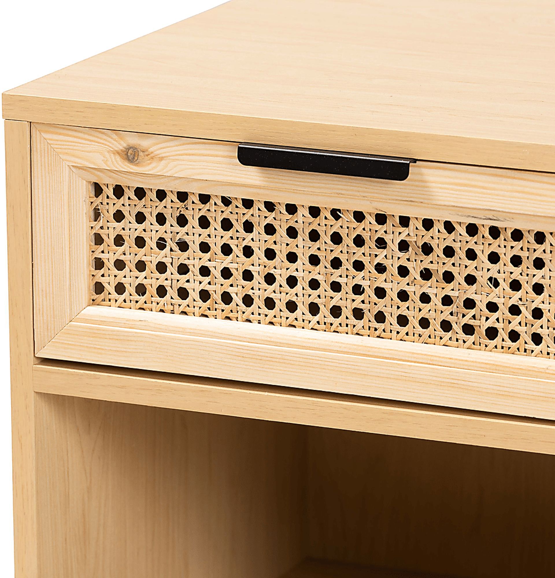 Darcella Oak Nightstand - Image 5