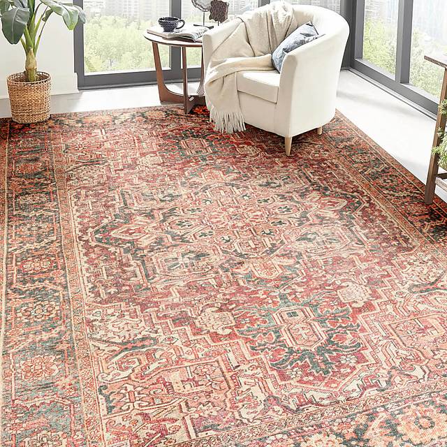 Darcord Red 5' x 7'6 Rug - Thumbnail - Image 2