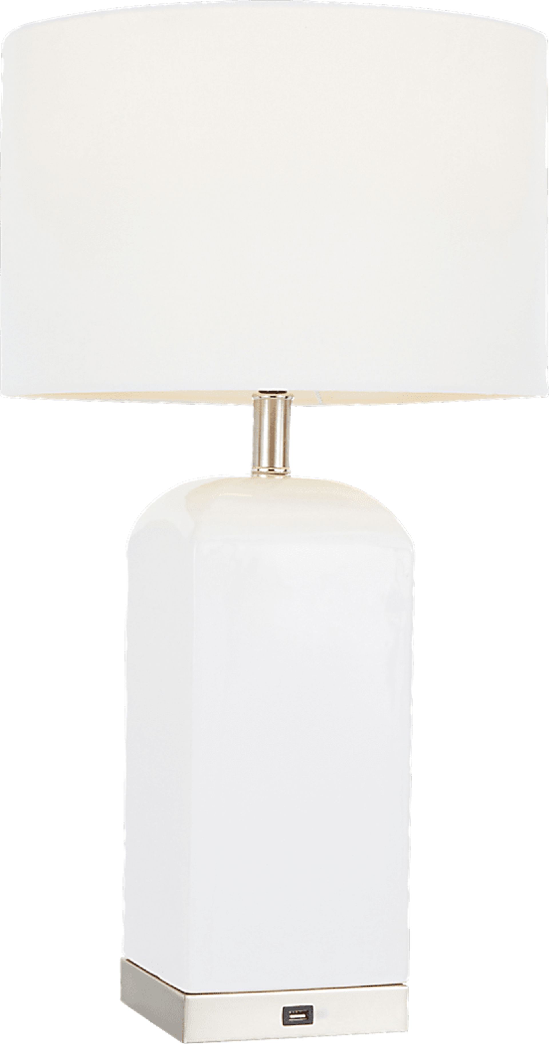 Darensburg White Lamp - Image 2