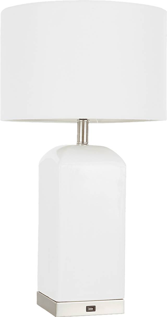 Darensburg White Lamp - Thumbnail - Image 1