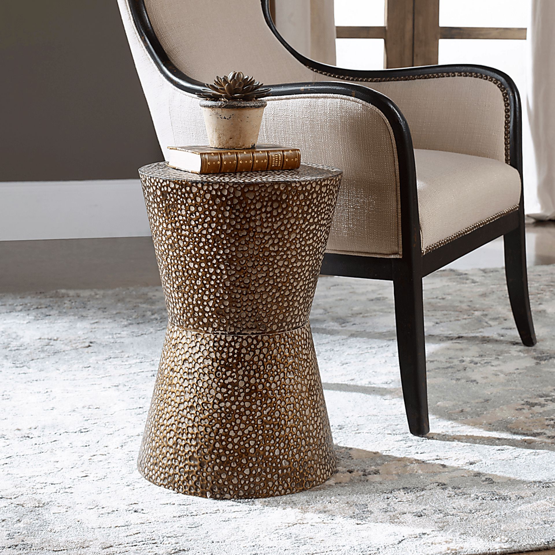 Daresa Copper Accent Table - Image 2