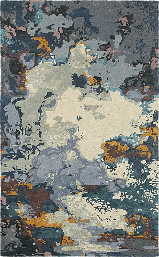 Darewood Blue 5' x 8' Rug