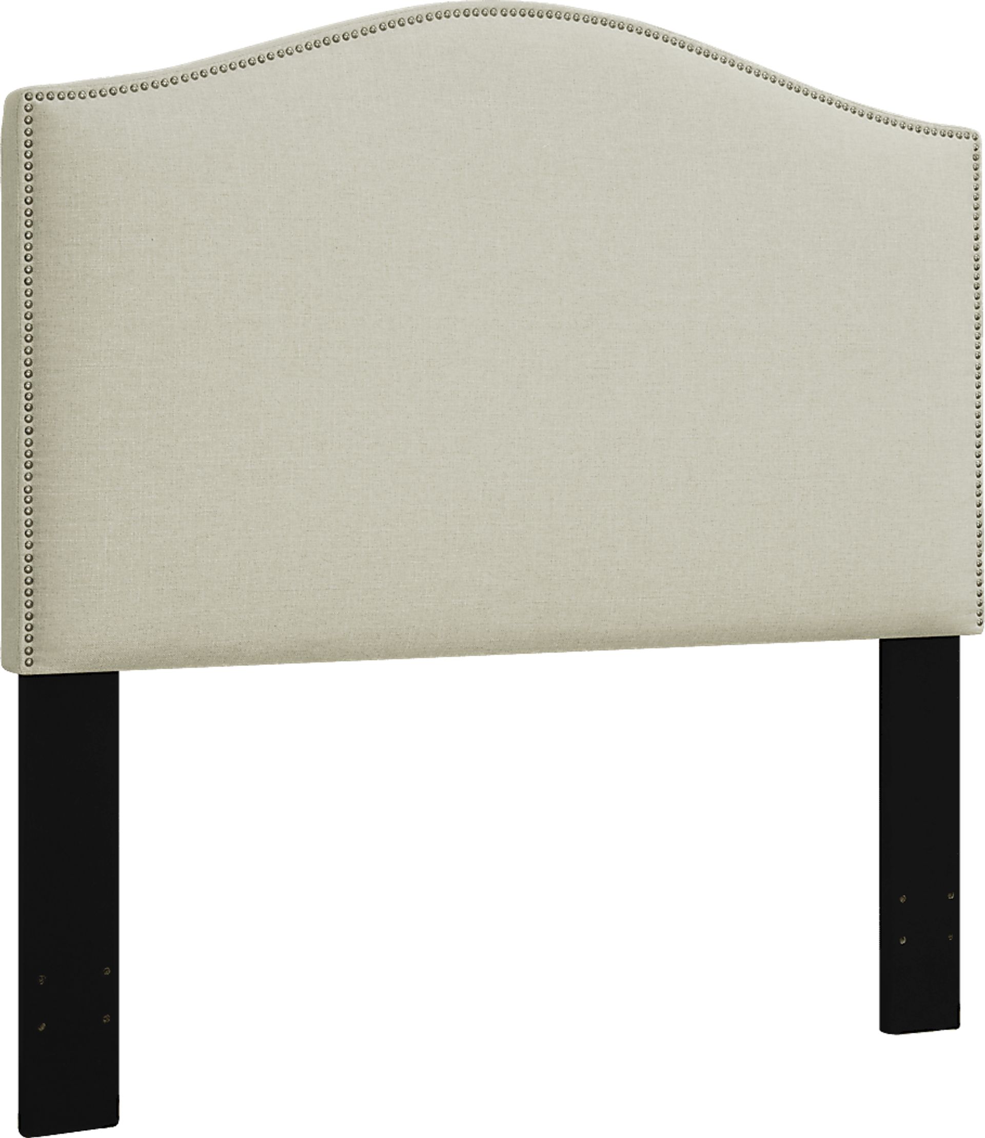 Dariana Beige Full/Queen Upholstered Headboard - Image 2
