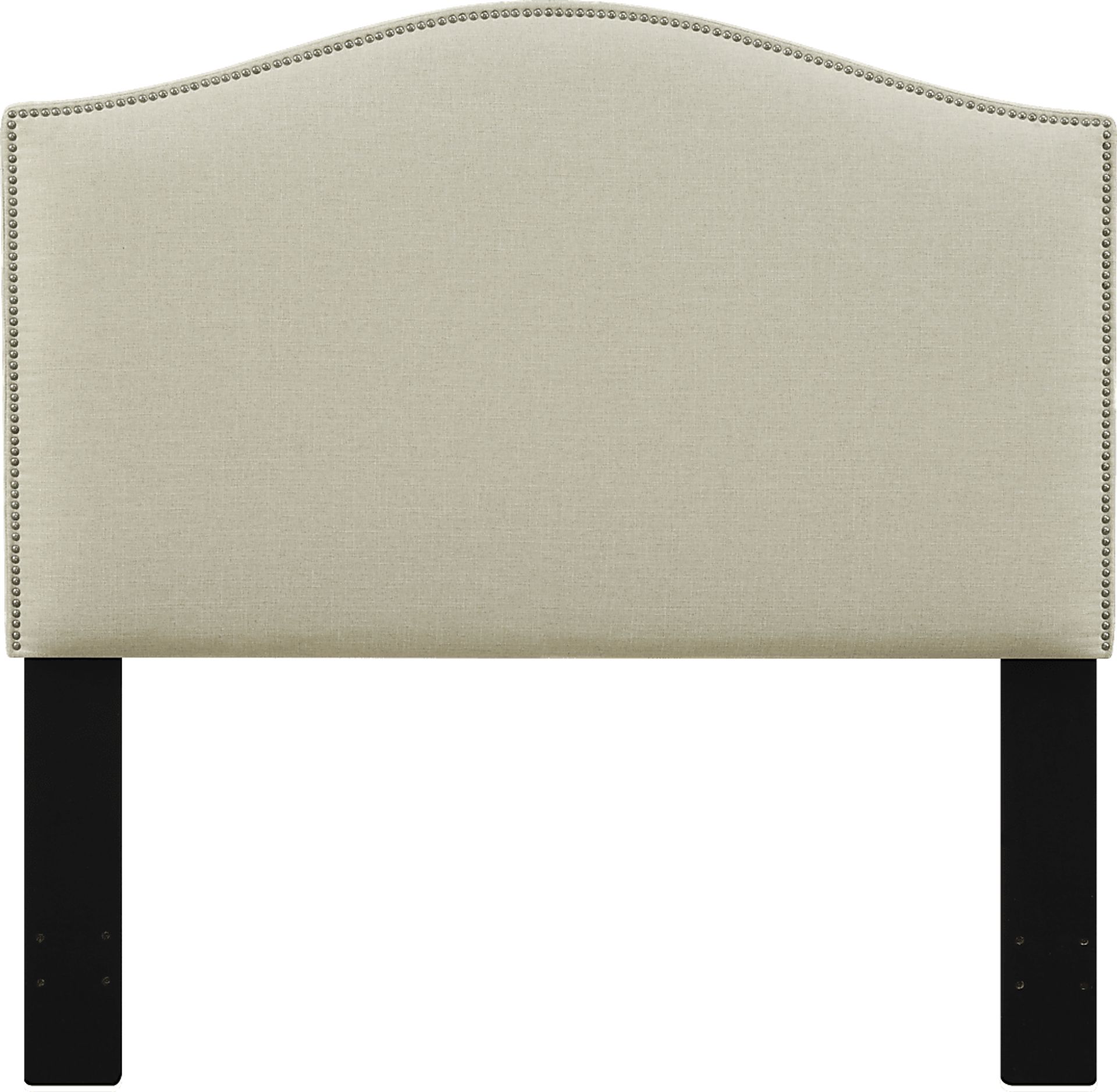 Dariana Beige Full/Queen Upholstered Headboard - Image 1