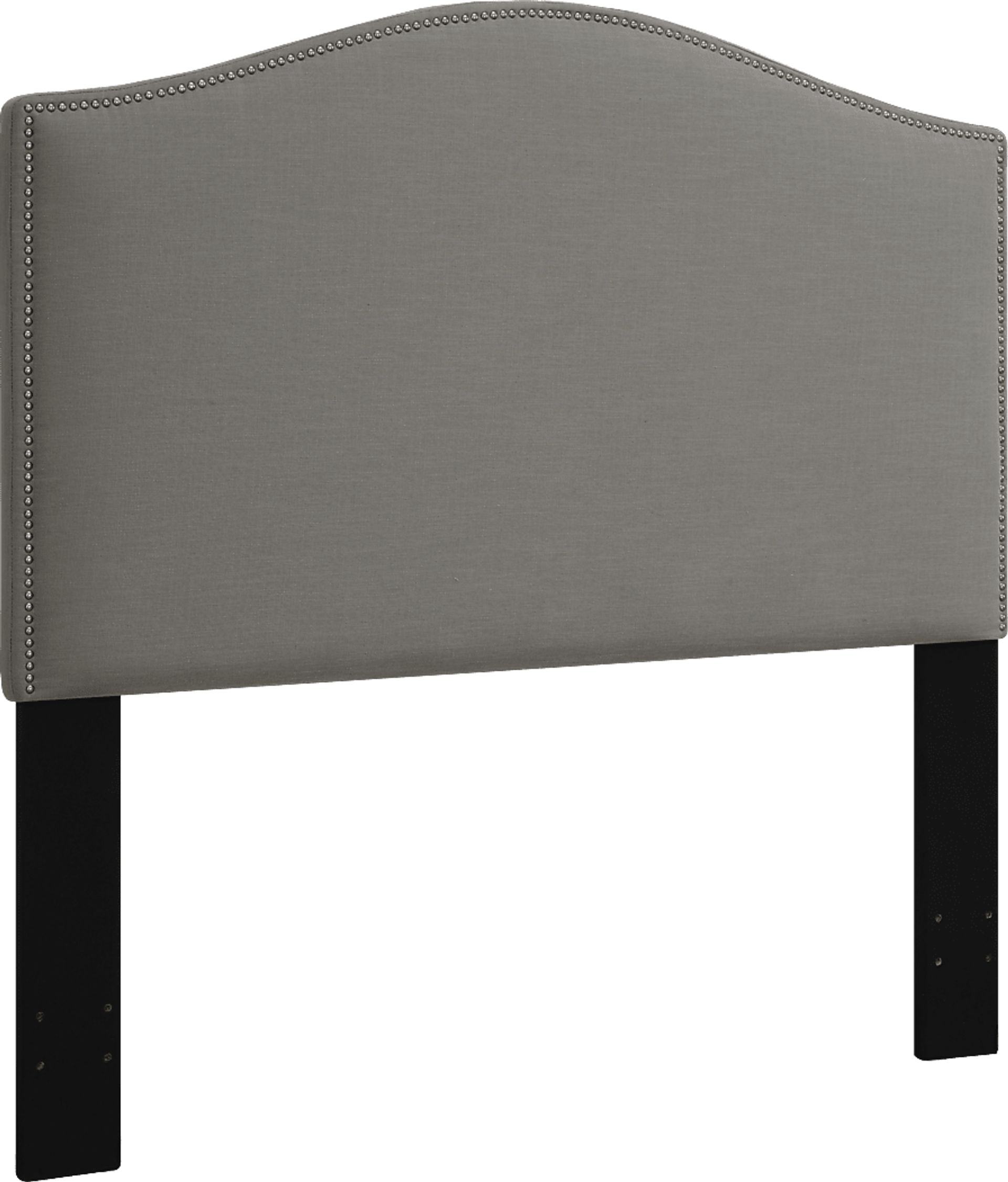 Dariana Gray Full/Queen Upholstered Headboard - Image 2