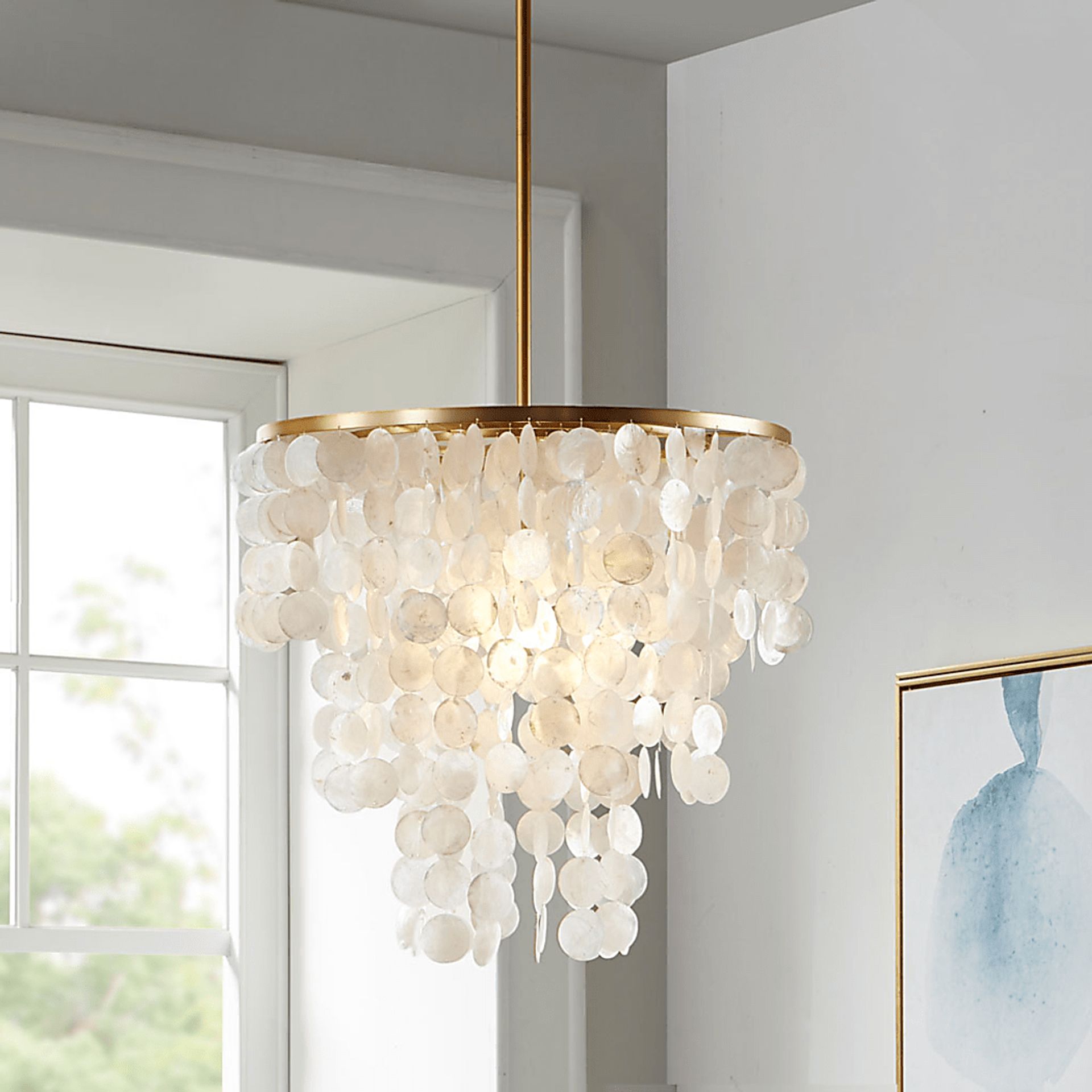 Darien Cay Gold Chandelier - Image 7