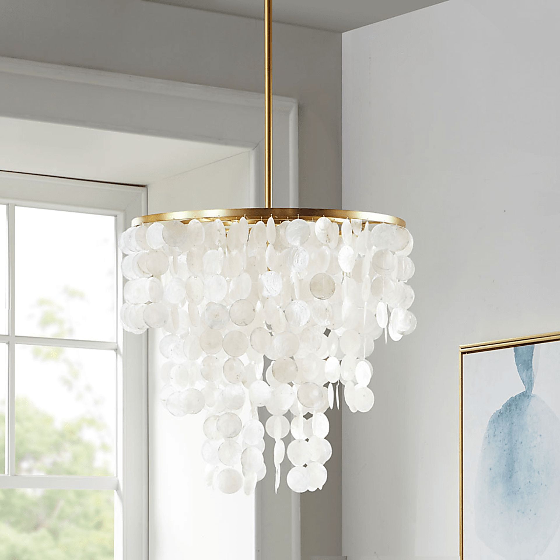 Darien Cay Gold Chandelier - Image 8