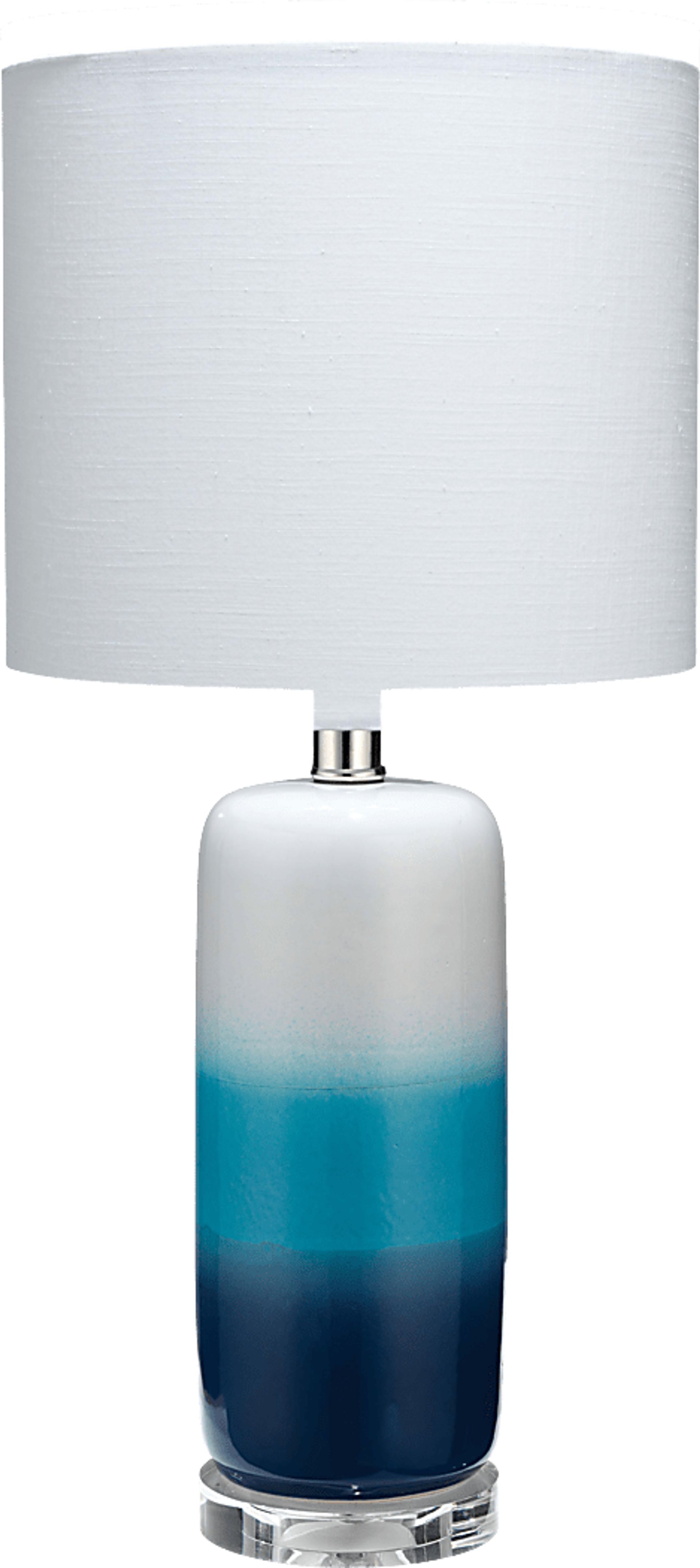 Dario Creek Blue Lamp - Image 1