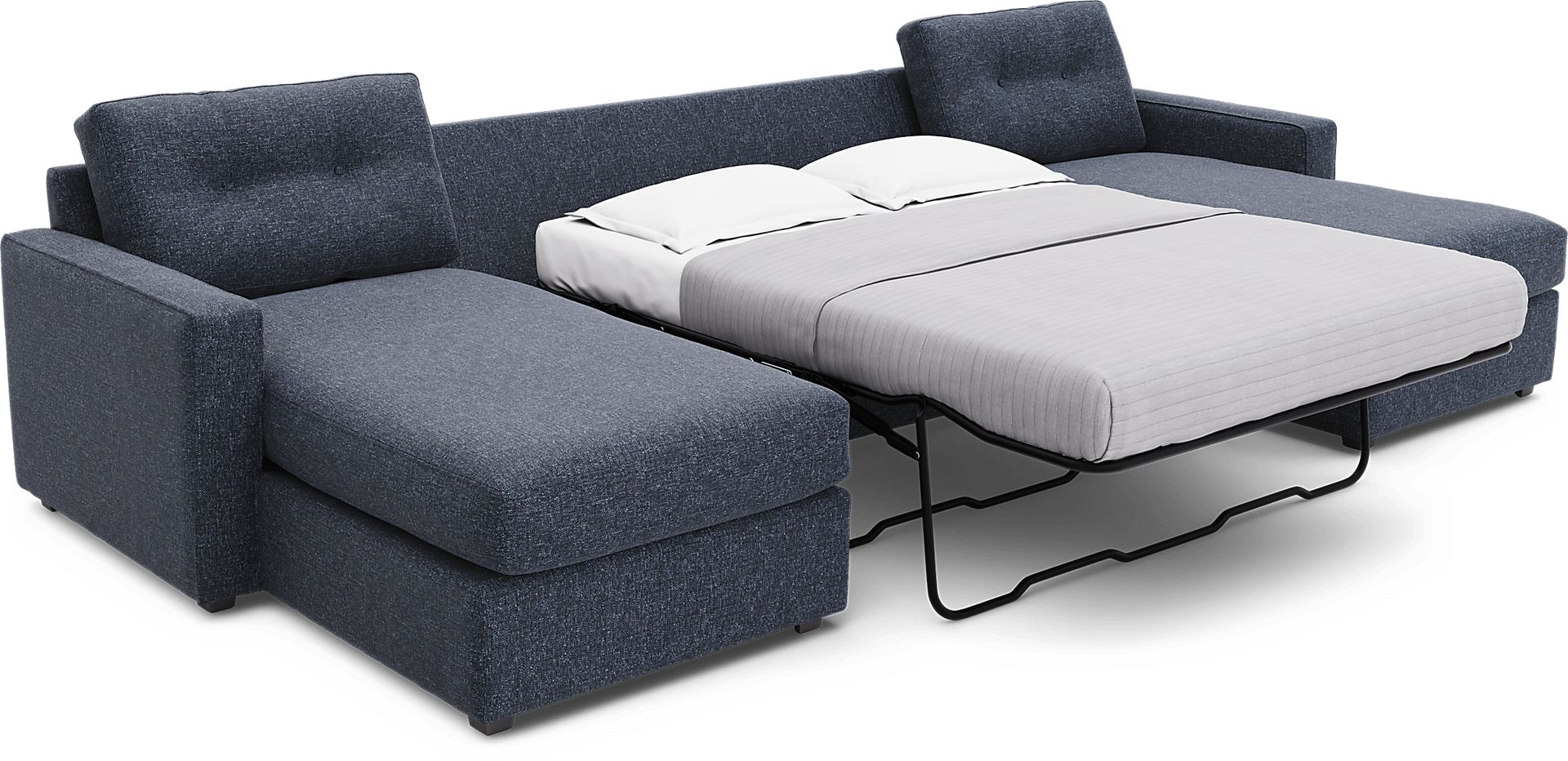 Dark Blue 3 Pc ModularOne Sleeper - Image 2