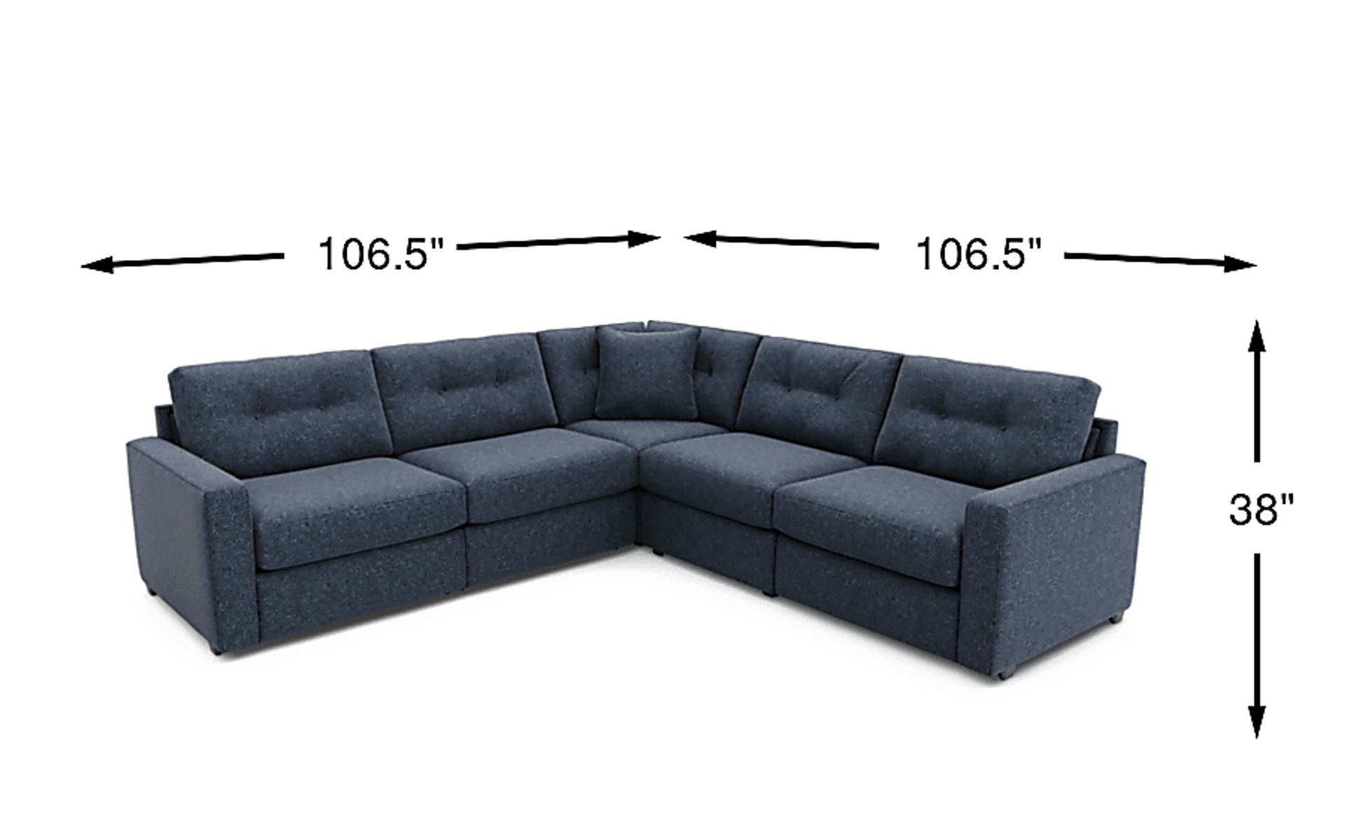 Dimension Image. Please refer to the Dimension Tab on this page for dimension details.