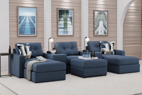 Dark Blue 6 Pc ModularOne