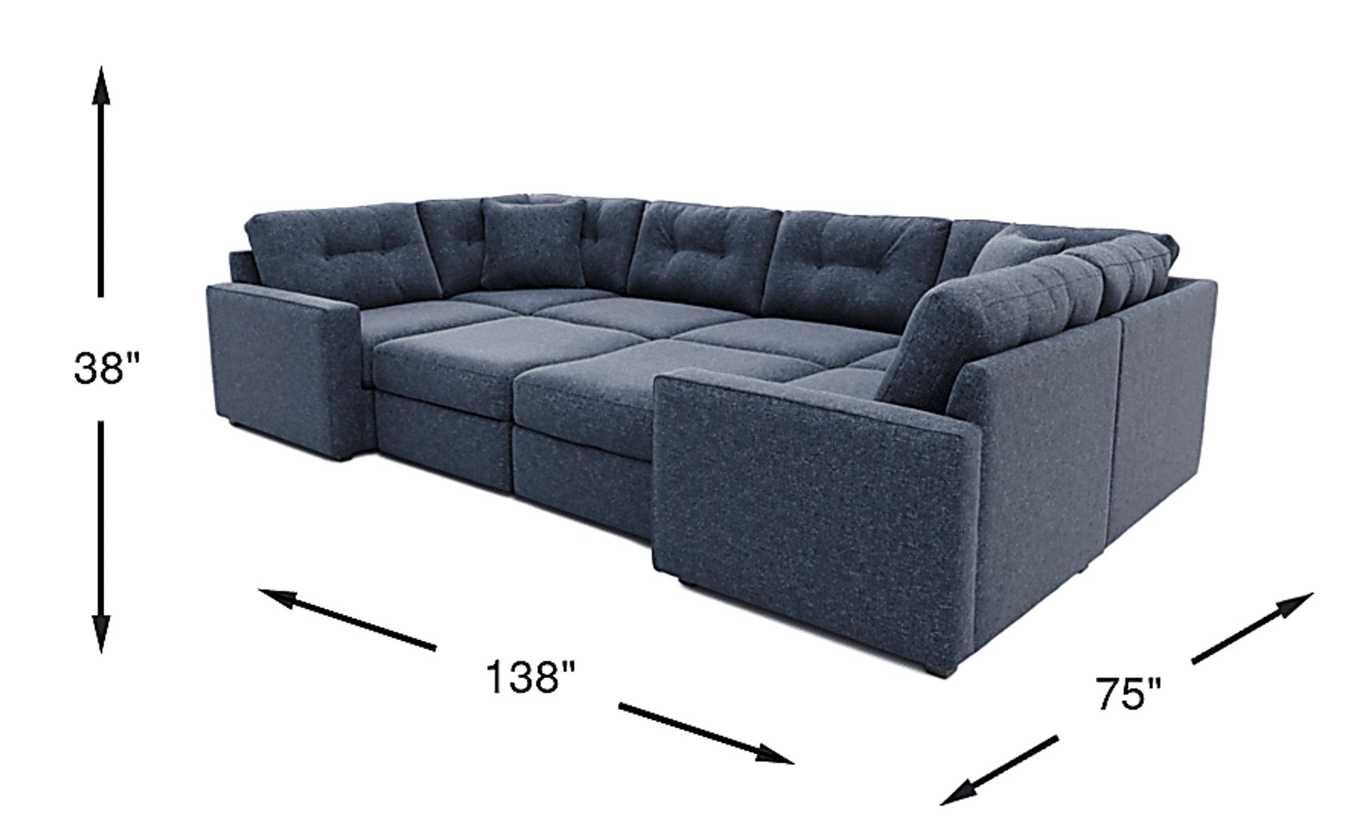 Dimension Image. Please refer to the Dimension Tab on this page for dimension details.