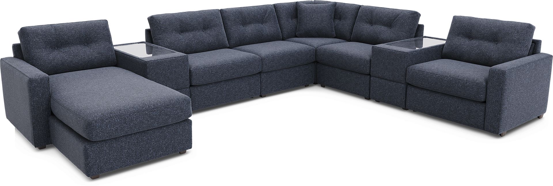 Dark Blue 8 Pc ModularOne - Image 1