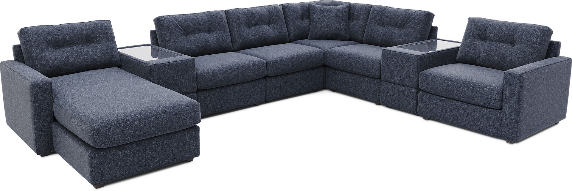 Dark Blue 8 Pc ModularOne - Image 1